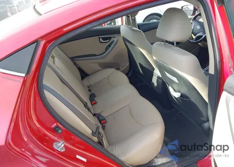 2016 Hyundai Elantra Limited z USA, uszkodzony, nr VIN KMHDH4AE1GU557624